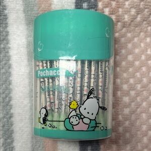 Q tips for makeup or others use cool Mint Pichacco cartoon